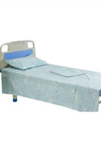 SKMPBH001 manufacturing medical bed hat design solid color bed hat cover hospital clinic nursing home bed hat center 100cm * 200cm 120cm * 200cm 160cm * 230cm 180 * 240cm front view